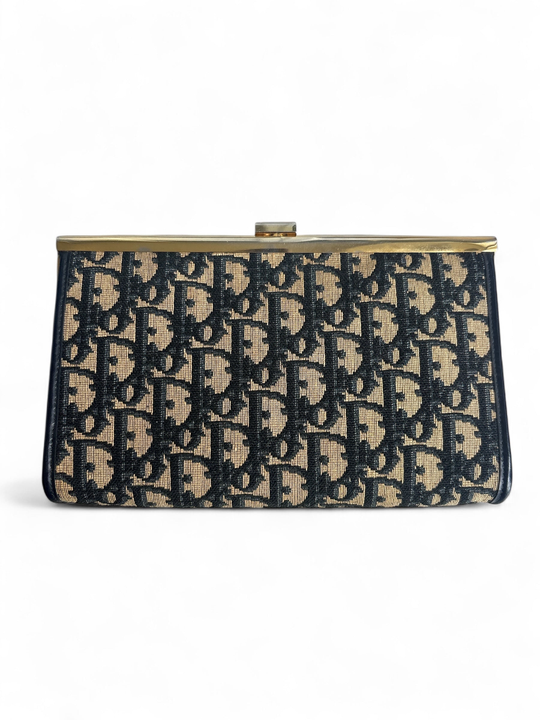 Christian Dior Oblique Monogram Clutch