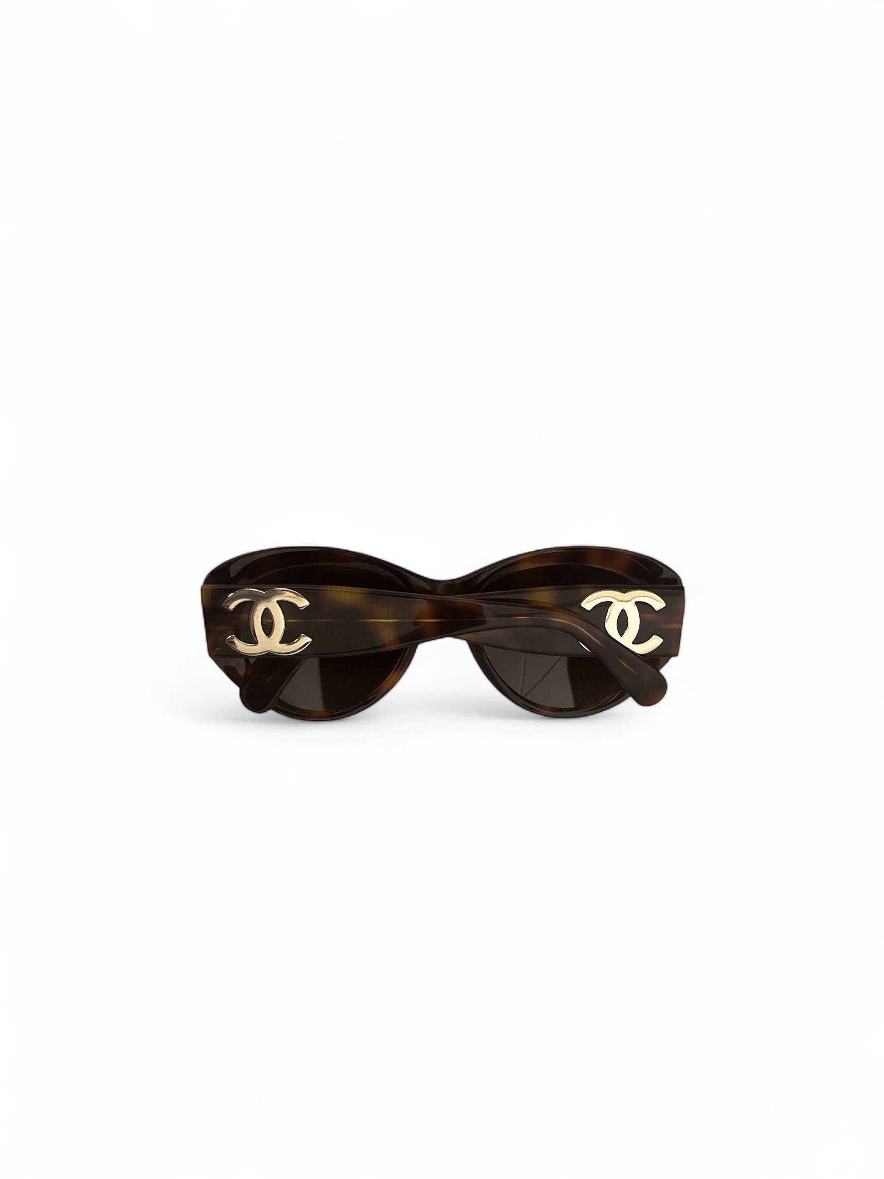 CHANEL Solbriller Tortoiseshell