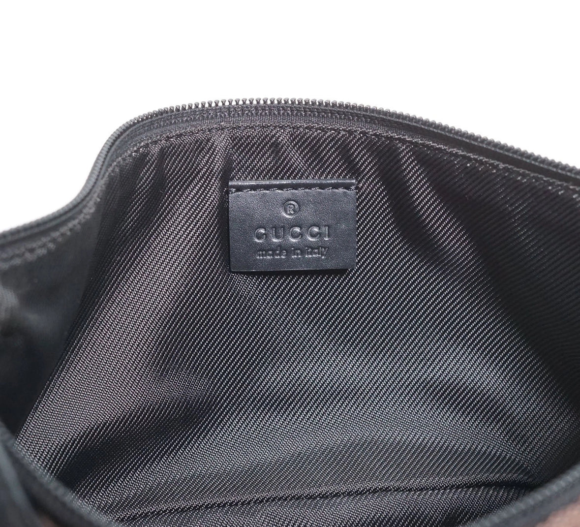 Gucci GG Canvas Boat Pochette