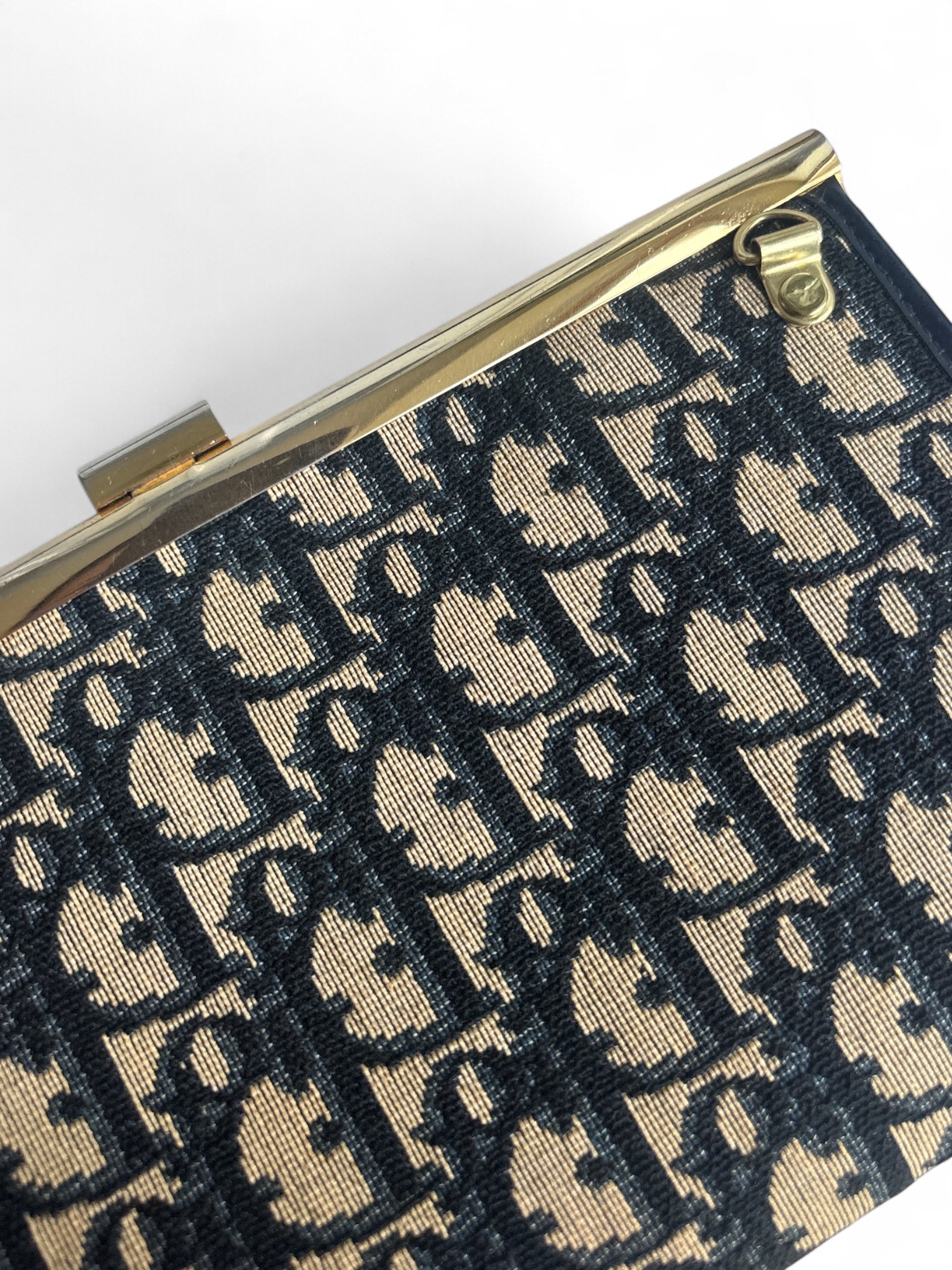 Christian Dior Oblique Monogram Clutch