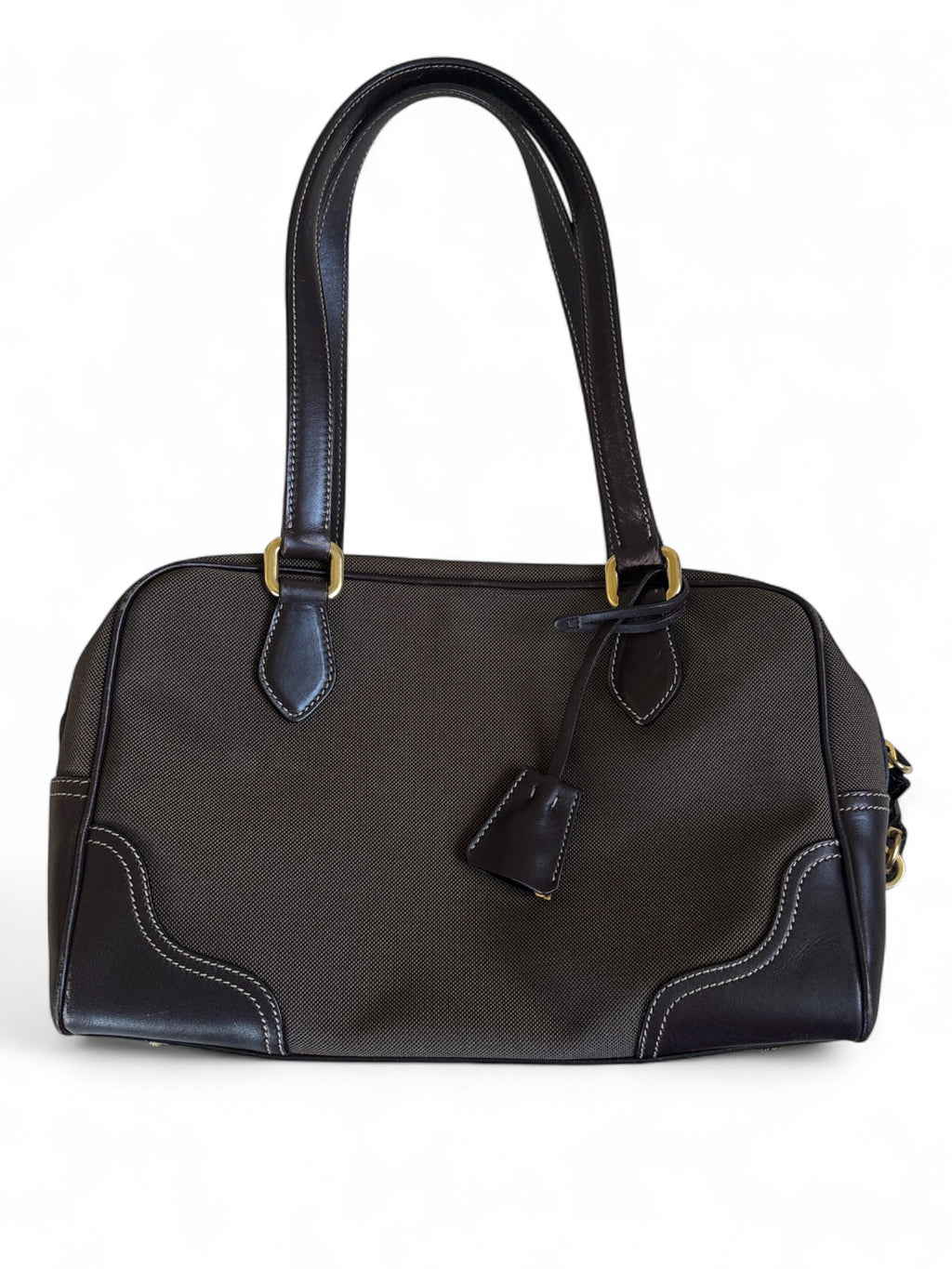 Prada Jacquard Shoulder Bag