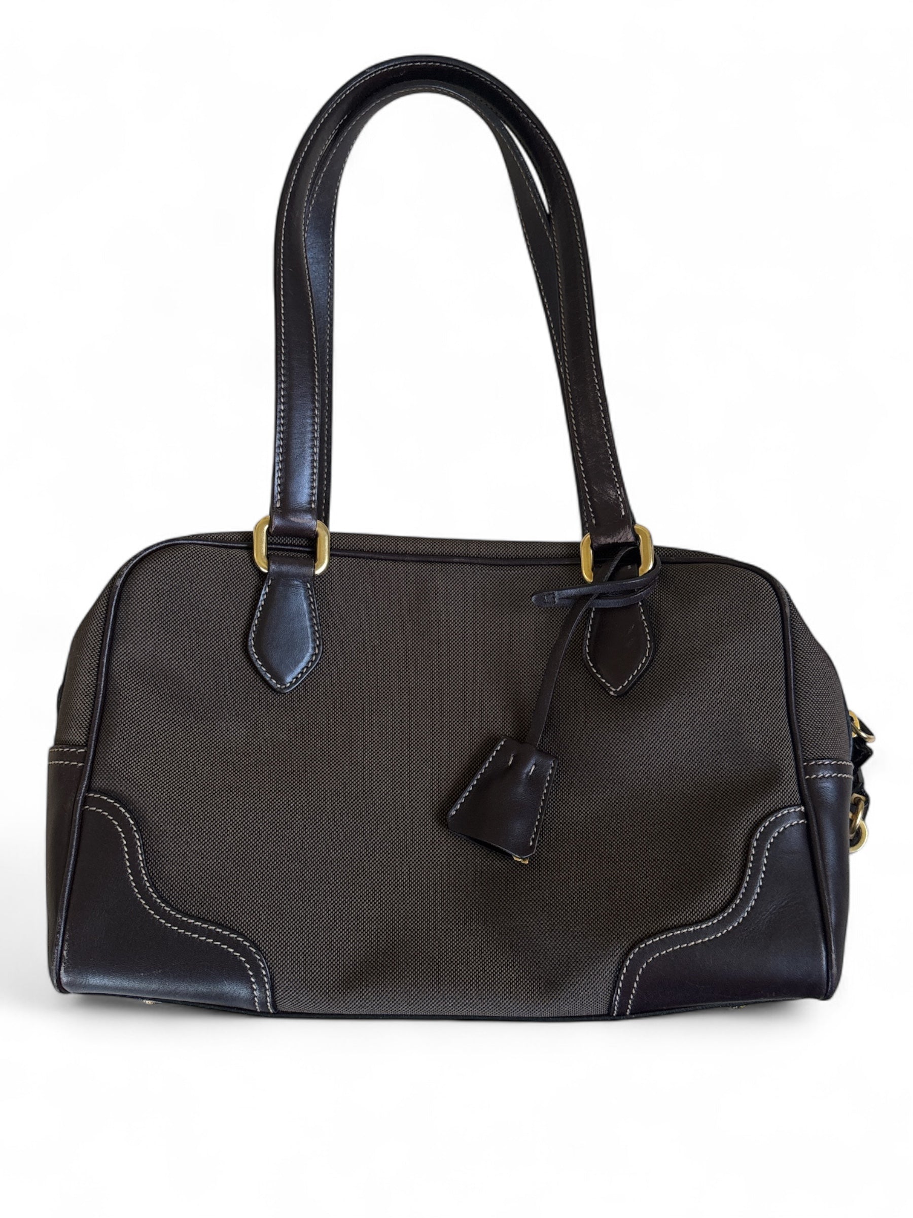 Prada Jacquard Shoulder Bag