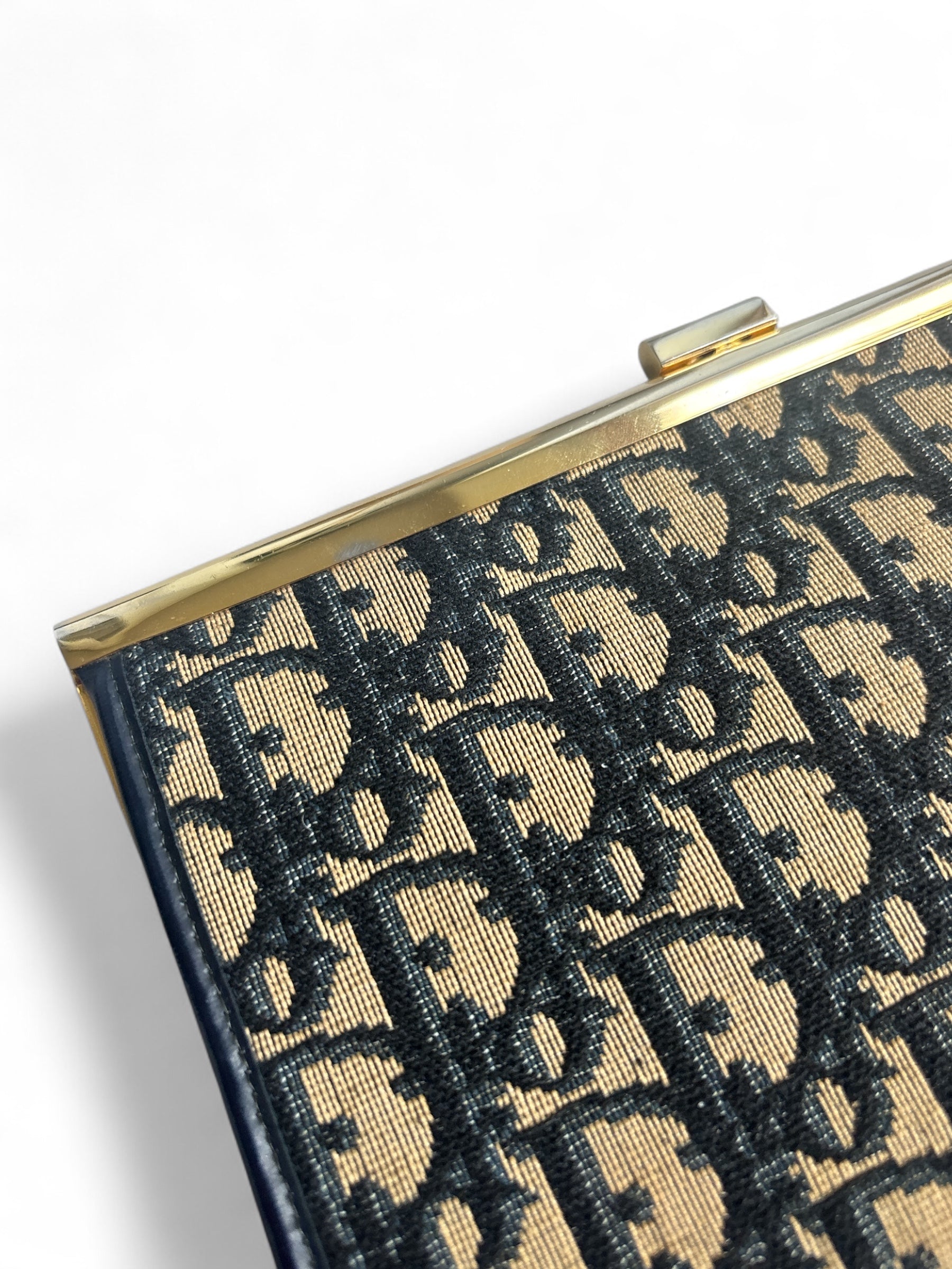 Christian Dior Oblique Monogram Clutch