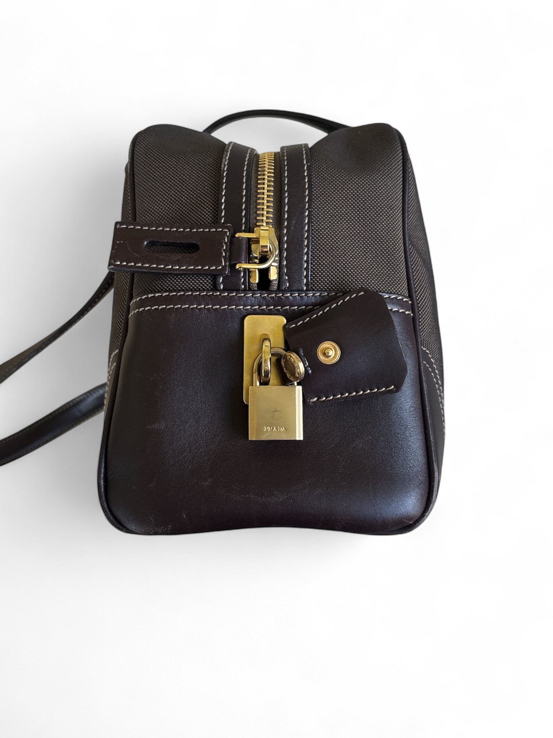 Prada Jacquard Shoulder Bag