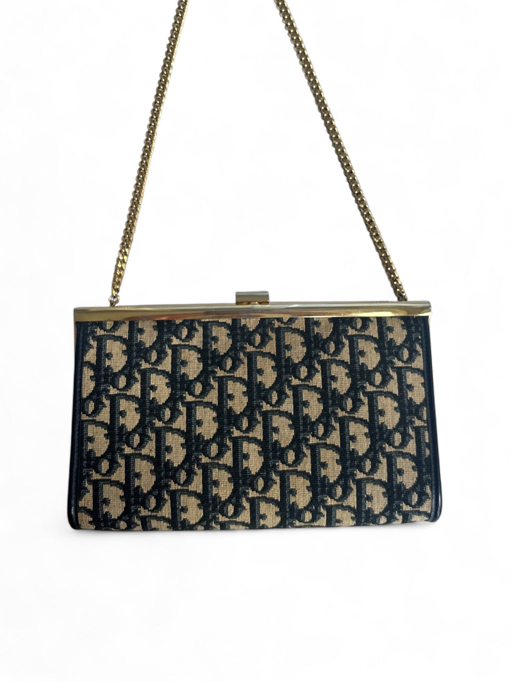 Christian Dior Oblique Monogram Clutch