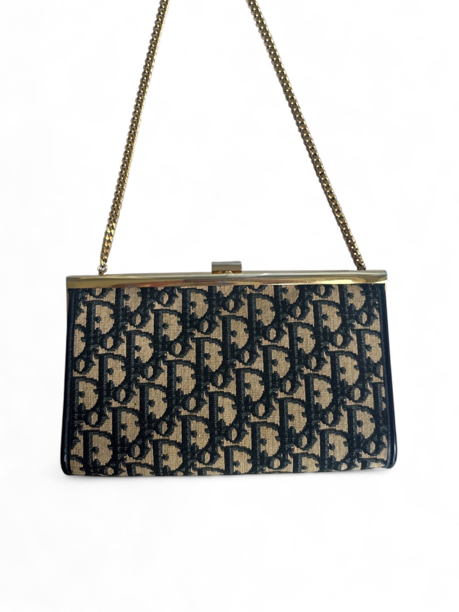 Christian Dior Oblique Monogram Clutch