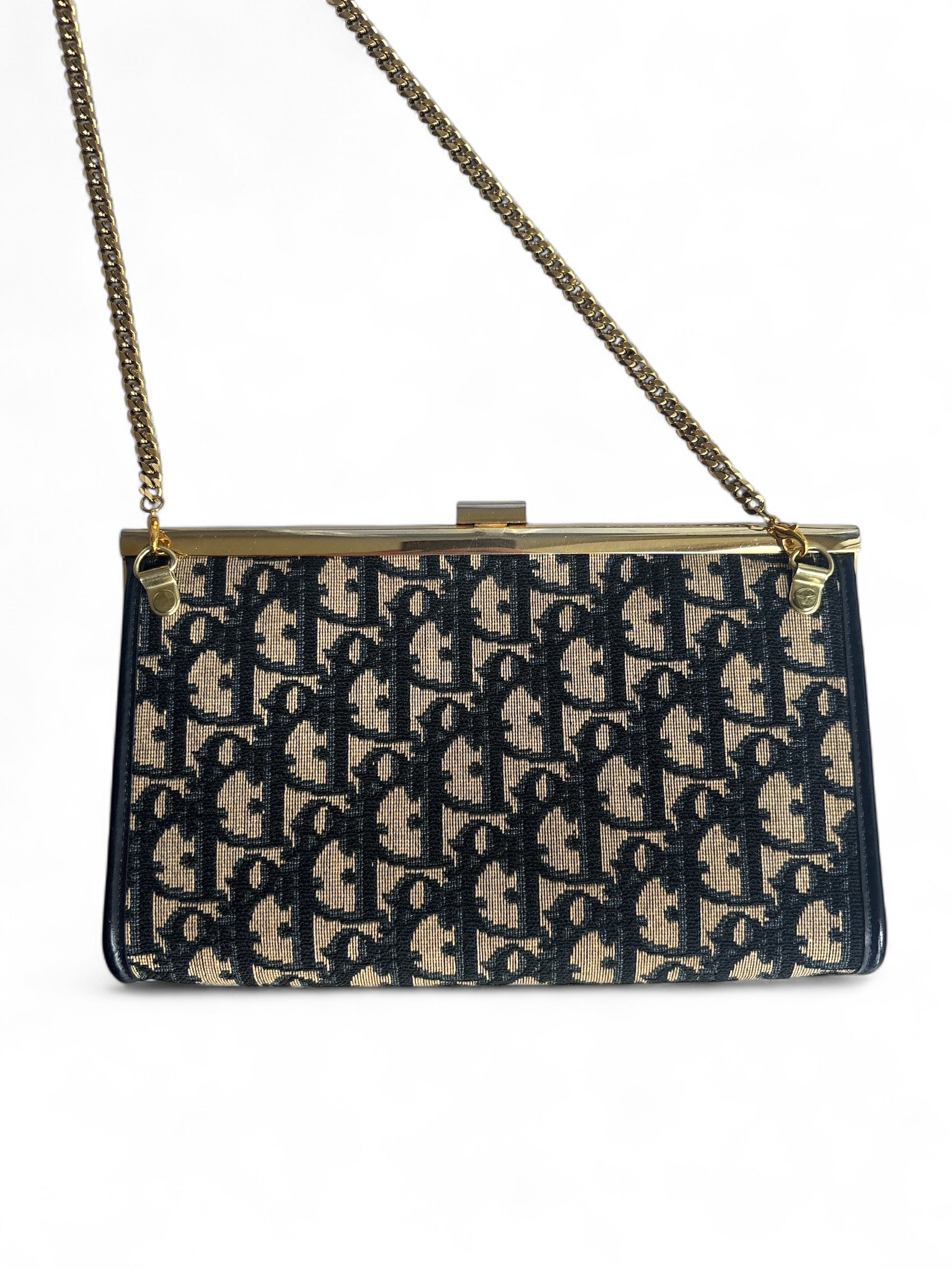 Christian Dior Oblique Monogram Clutch