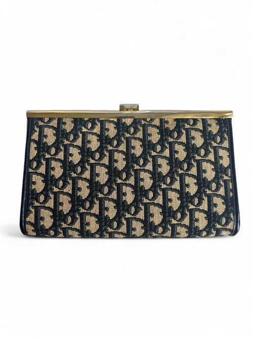 Christian Dior Oblique Monogram Clutch