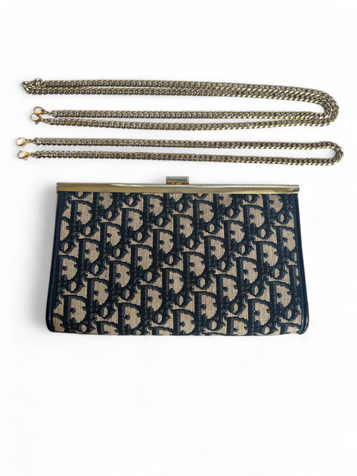 Christian Dior Oblique Monogram Clutch
