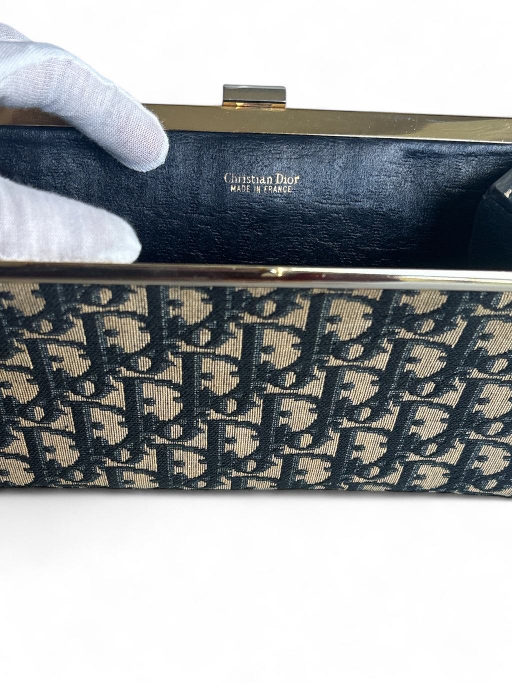 Christian Dior Oblique Monogram Clutch