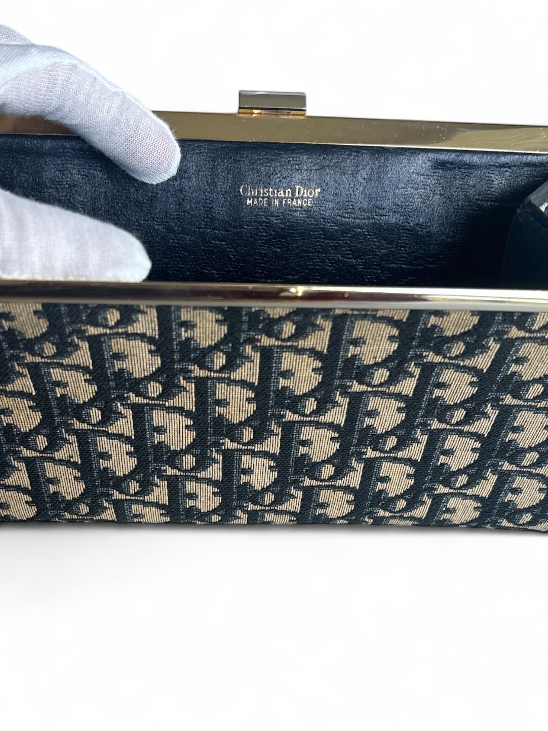 Christian Dior Oblique Monogram Clutch