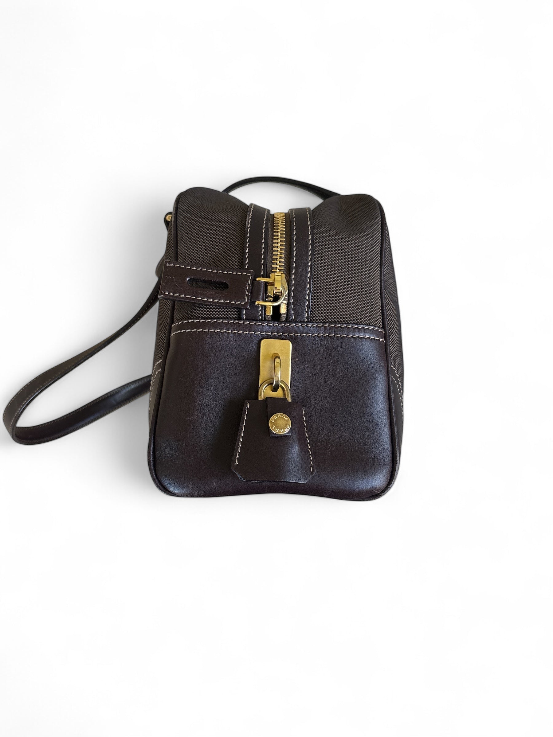 Prada Jacquard Shoulder Bag