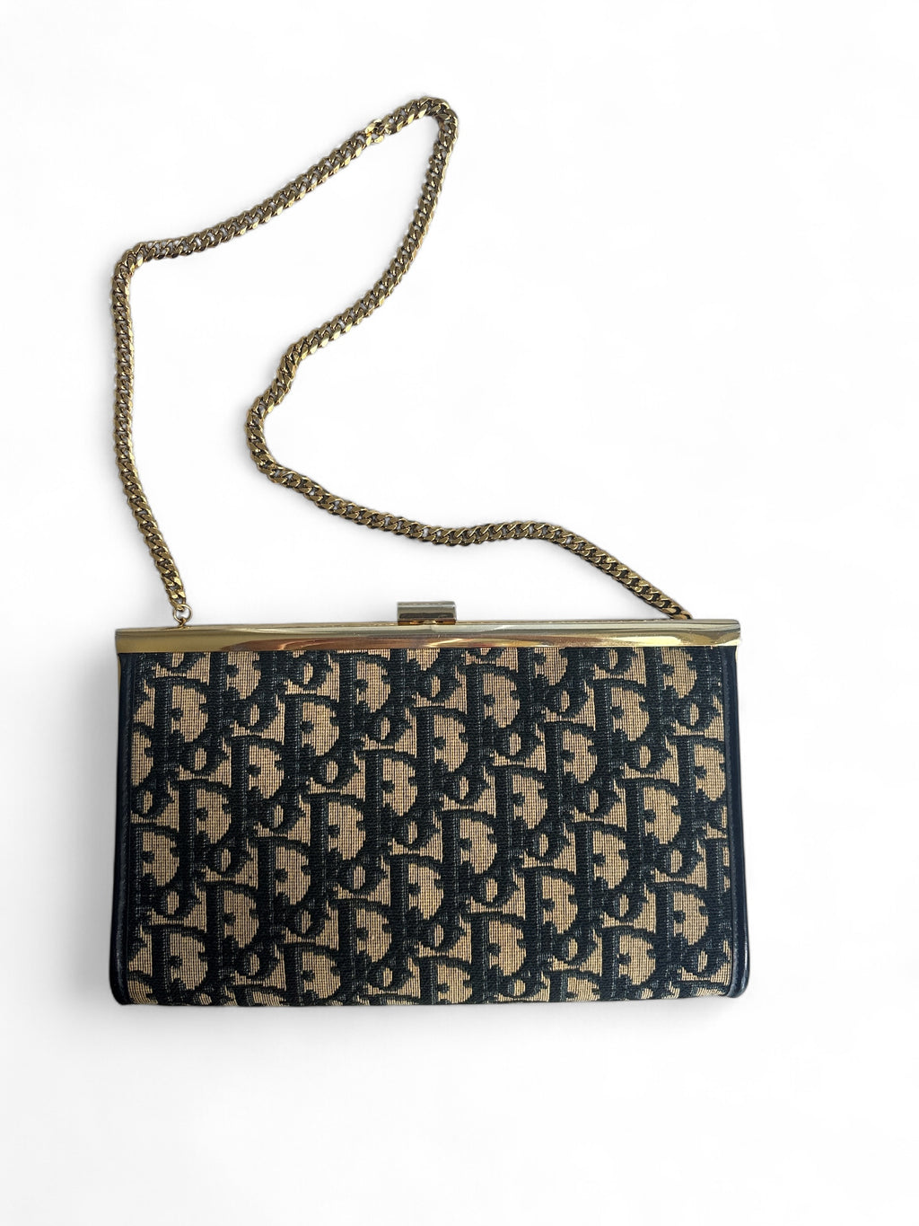 Christian Dior Oblique Monogram Clutch