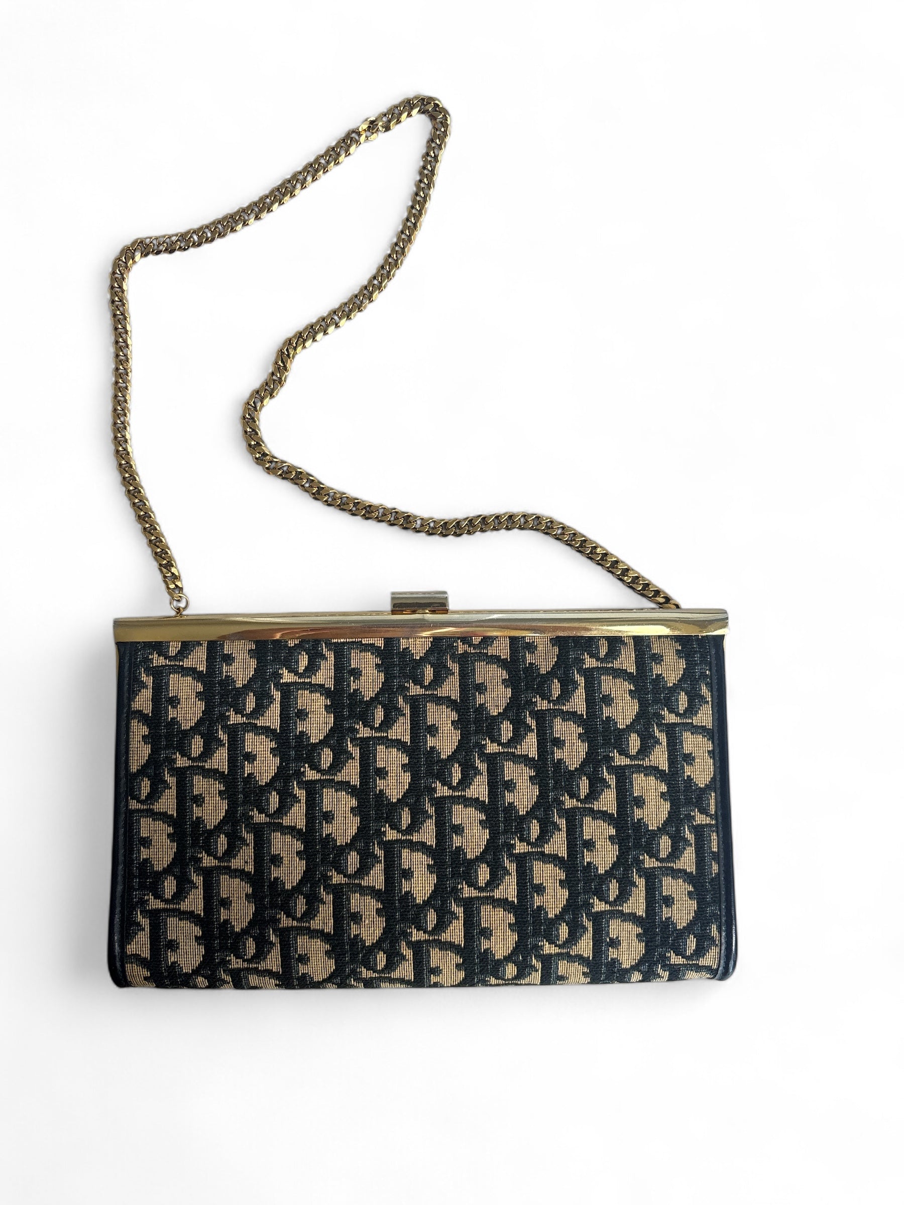 Christian Dior Oblique Monogram Clutch