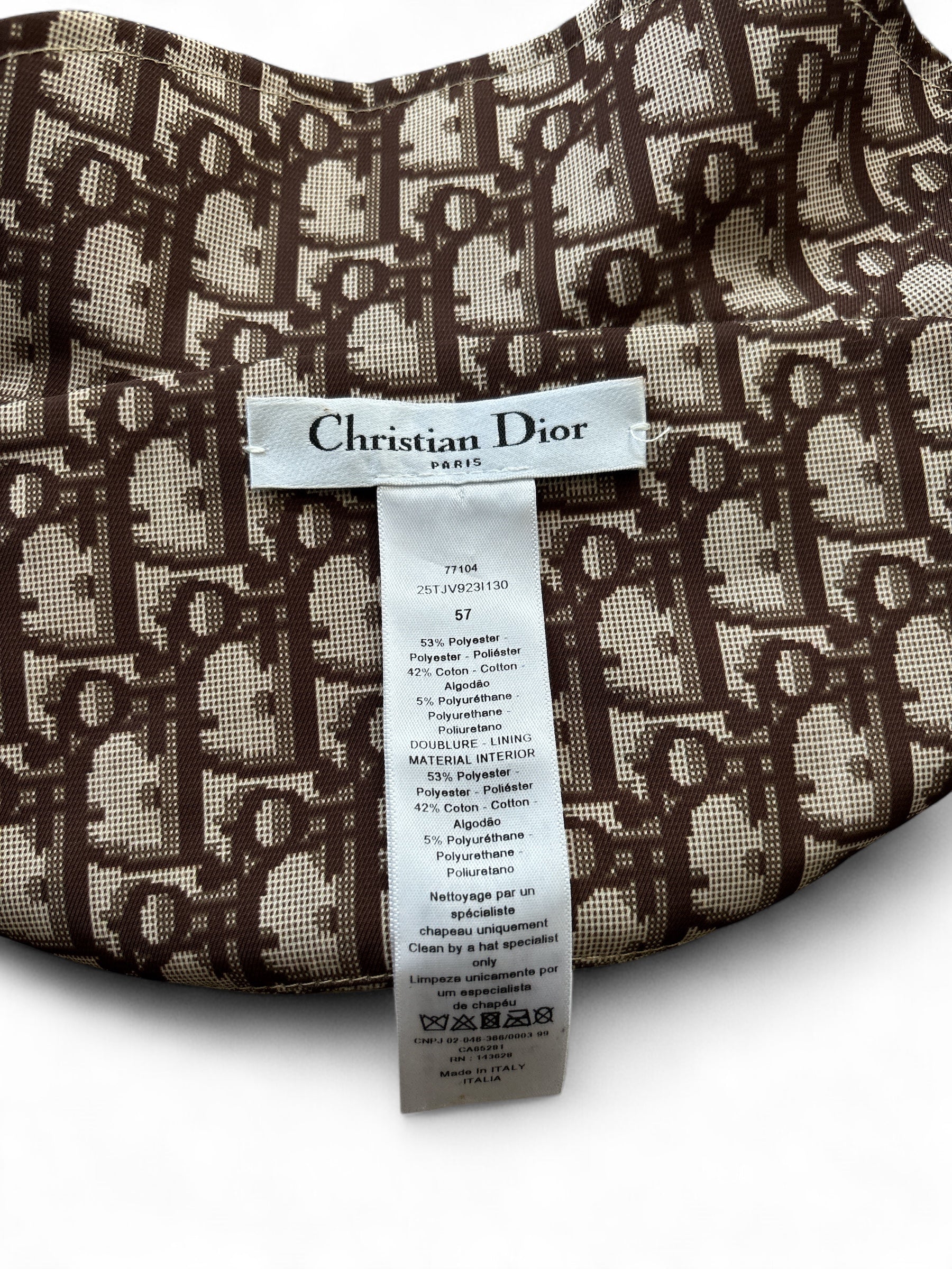 Christian Dior Reversible Bucket Hat